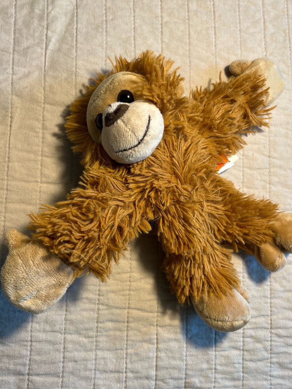 Wild Republic Huggers Orangutan slap-bracelet plush